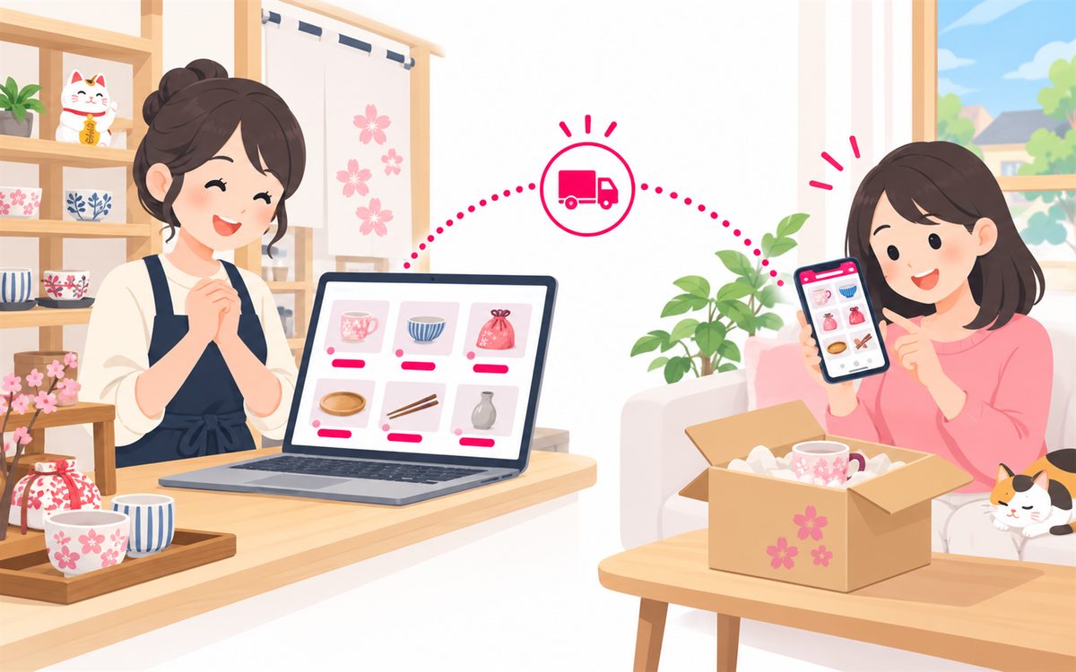 ECサイト・オンラインショップ のイメージ